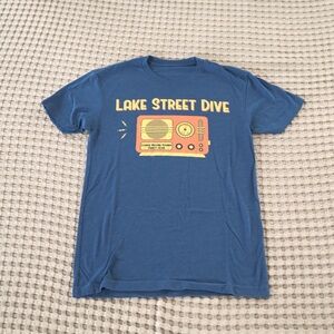 Blue Lake Street Dive radio Tee - Men’s Extra Small XS
